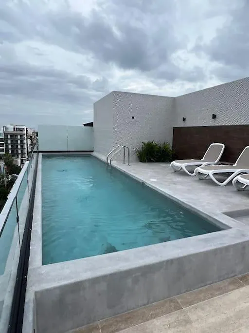 Oxygen! Beautiful Beach Apartament 1Br Ocean View Playa del Carmen