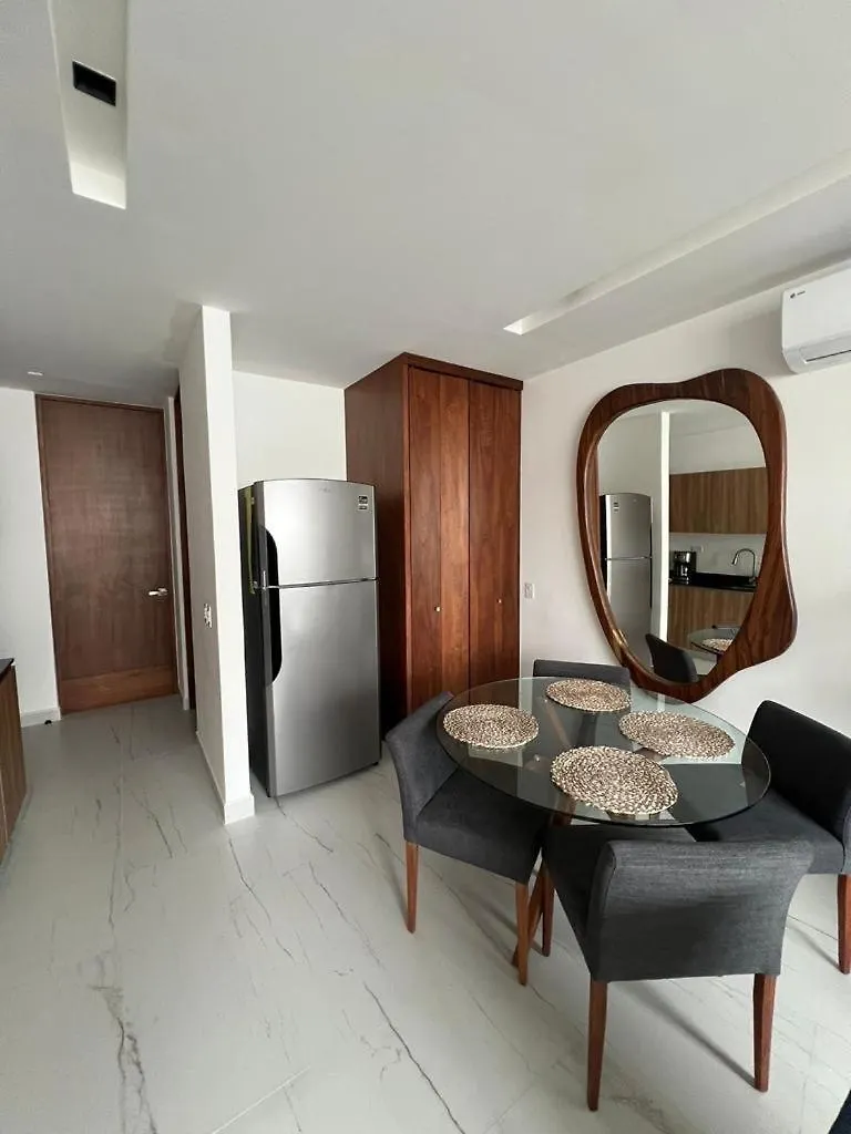 Oxygen! Beautiful Beach Apartament 1Br Ocean View Playa del Carmen Appartamento
